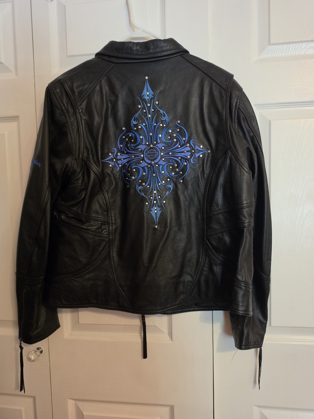 Women's Harley-Davidson Black Leather "Evening Star" Jacket
